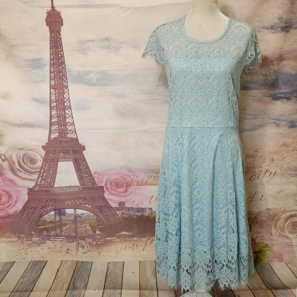NWT Lane Bryant lace lined dress sz 22 - Picture 2 of 11